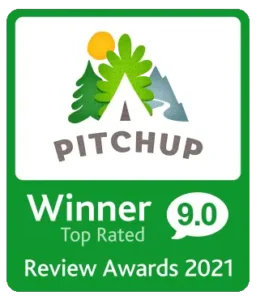 Pitchup award 2021 Sandown